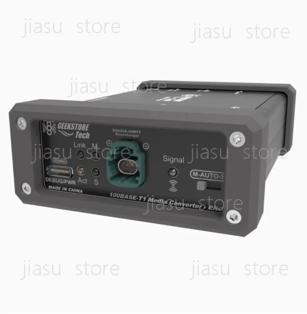 100BASE‑T1 MATEnet H‑MTD Automotive Ethernet Converter Vehicle‑Mounted Module Convert to RJ45 Standard Ethernet Port