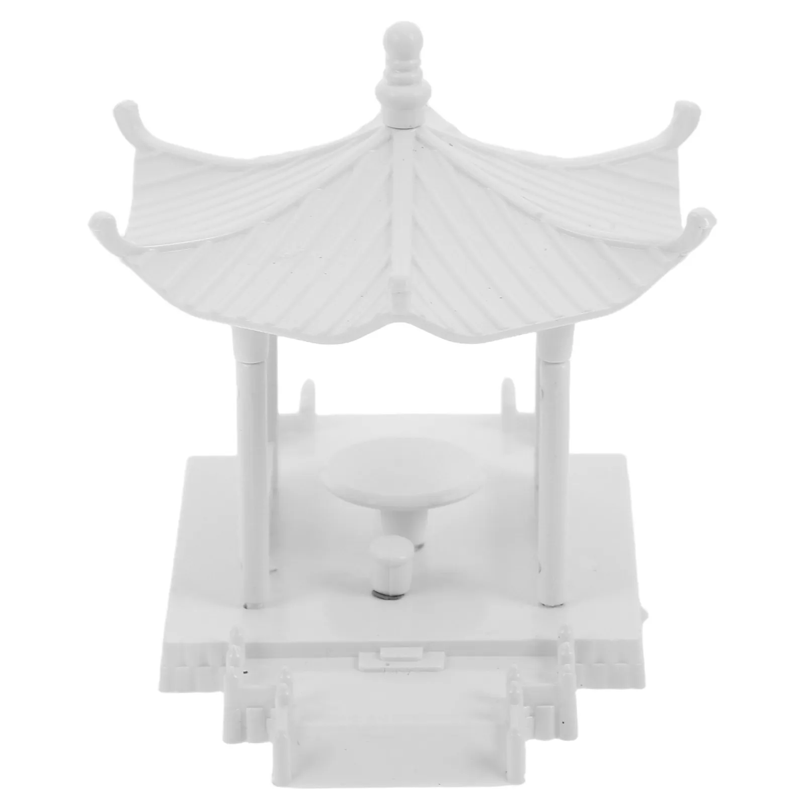 

Миниатюрный павильон в масштабе 1:100 для моделей песочниц, набор для самостоятельной сборки, декор для миниатюрного сада, украшение для дома и офиса, для демонстрации на полке