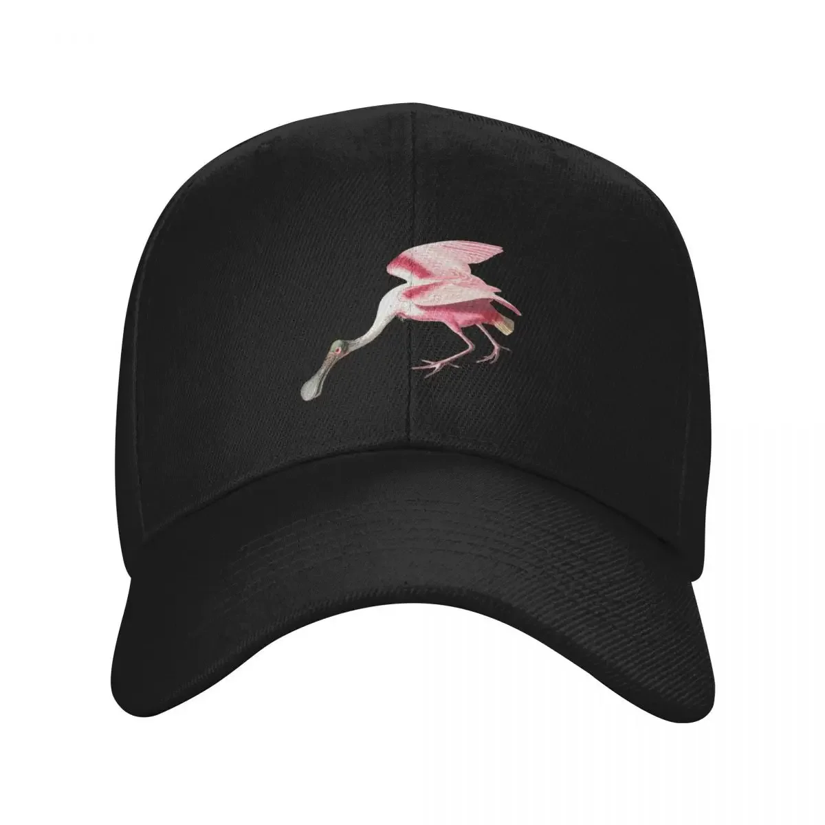 Audubon's roseate spoonbill Baseball Cap Sports Cap men's big size hat Men Caps Women's