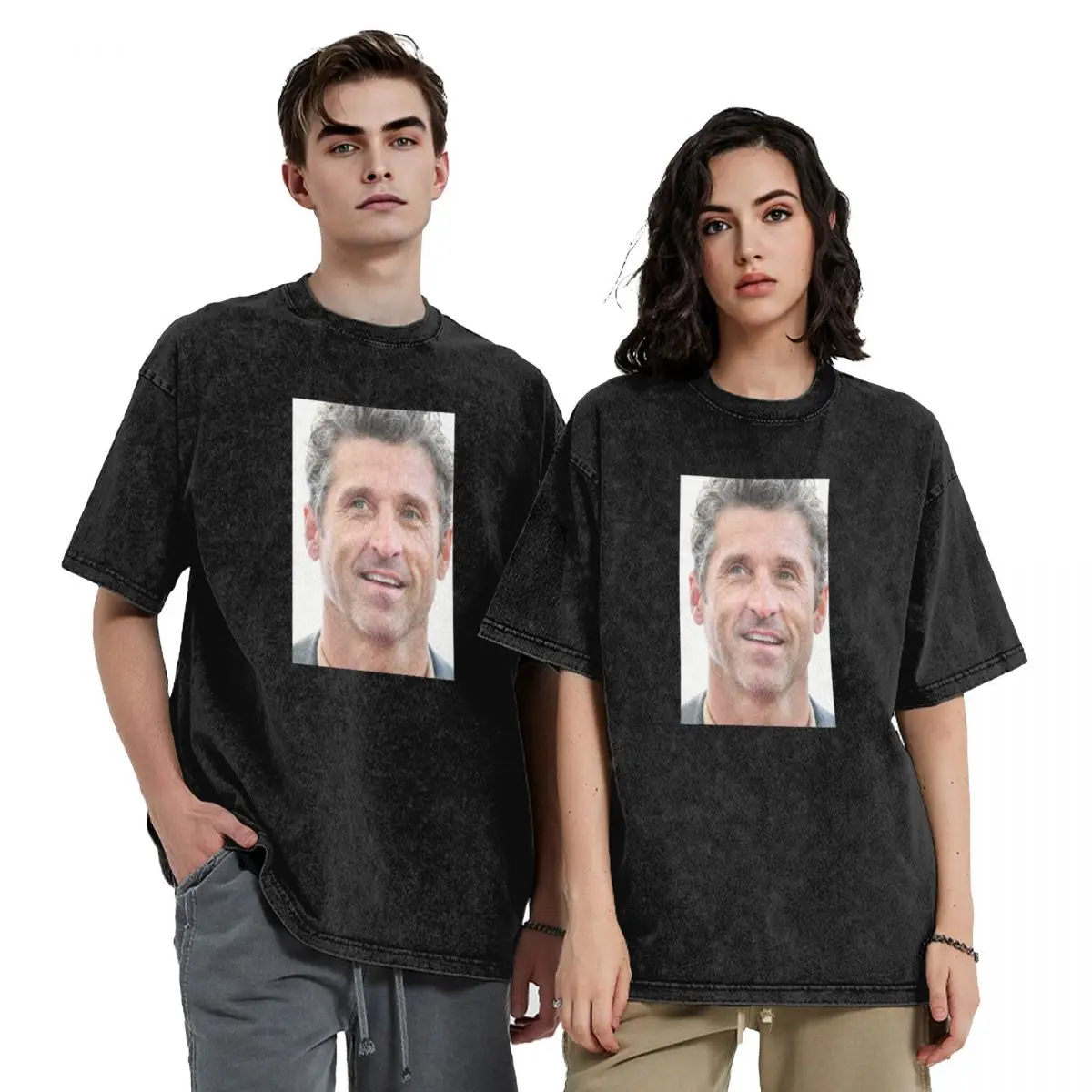 

patrick dempsey T-Shirt customs design your own custom shirt funny costumes summer tops mens big and tall t shirts