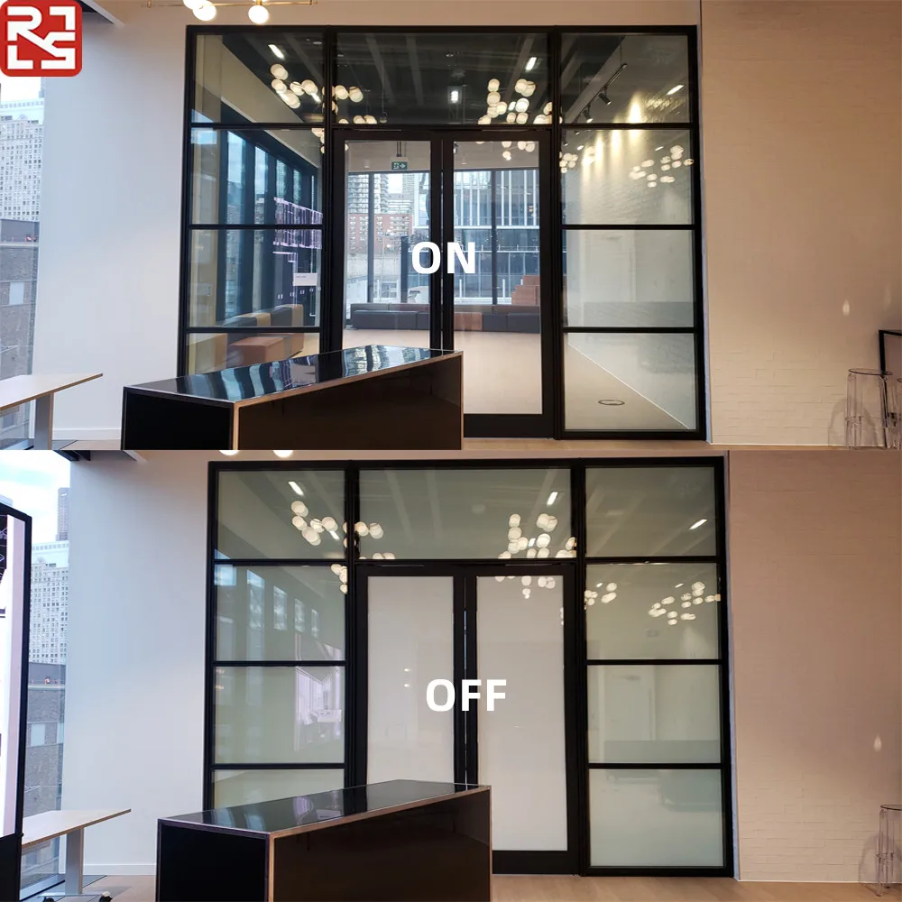 Magic Remote Control  Electronic Smart Film  for Patio Doors/Office Partitions/Storefront Displays Customizable size