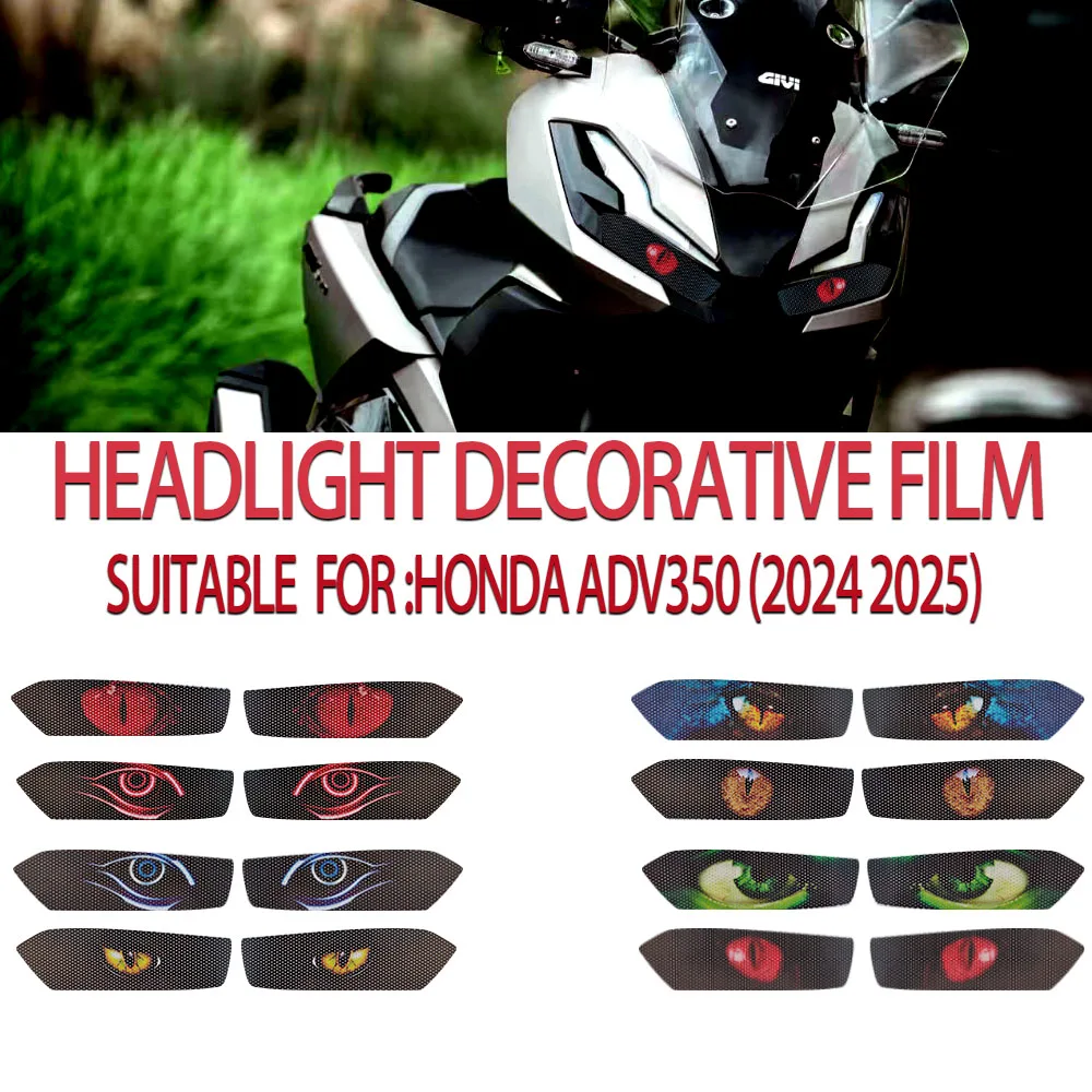 

Motorcycle Headlight Protective Sticker, Suitable for Honda ADV350 2024 2025, Personalized Headlight Decal