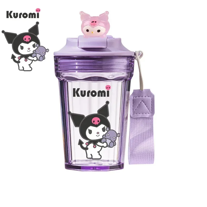 Sweet Ins Hello Kitty Kawaii Sanrio Milk Coffee Cup Cute Cartoon Kuromi My Melody Fashion Drink bottiglia d'acqua regali per ragazze