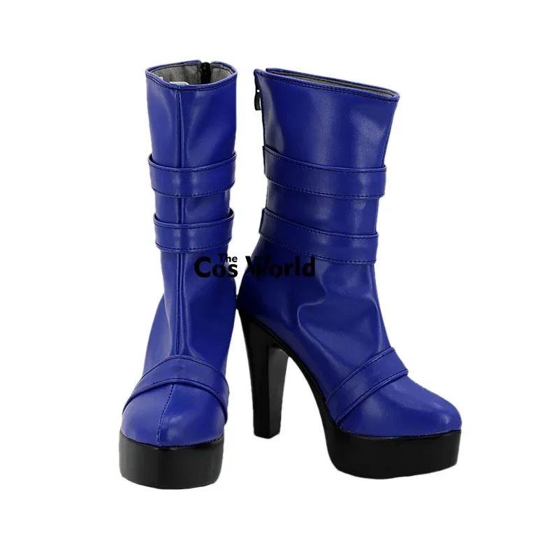 Lua tenoh haruka anime personalizar cosplay sapatos de salto alto botas