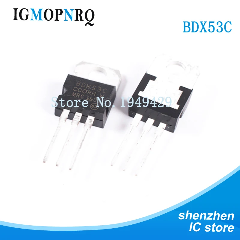 10PCS BDX53C BDX33C BDX34C BDX54C TO-220 BDX53 BDX33 BDX34 BDX54 TO220 BDW93C BDW94C BDW93 BDW94