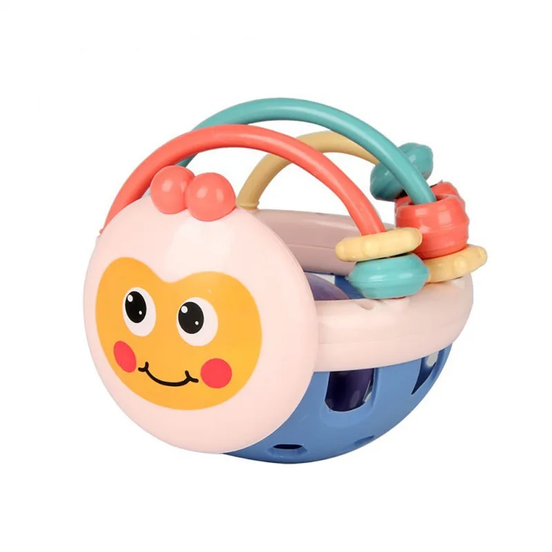 Baby Soft Catch Ball Toy Rattles Develop Intelligence Ball Newborn Early Educational Sensory Teether Rattle Develop Infant Ball