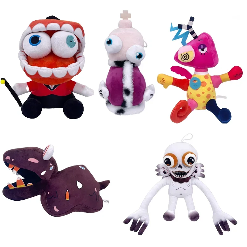 2026 New The Amazing Digital Circus Plush Toys Cute Clown Rabbit Stuffed Doll Soft Plush Figure Kids Adult Birthday Gift XG YX