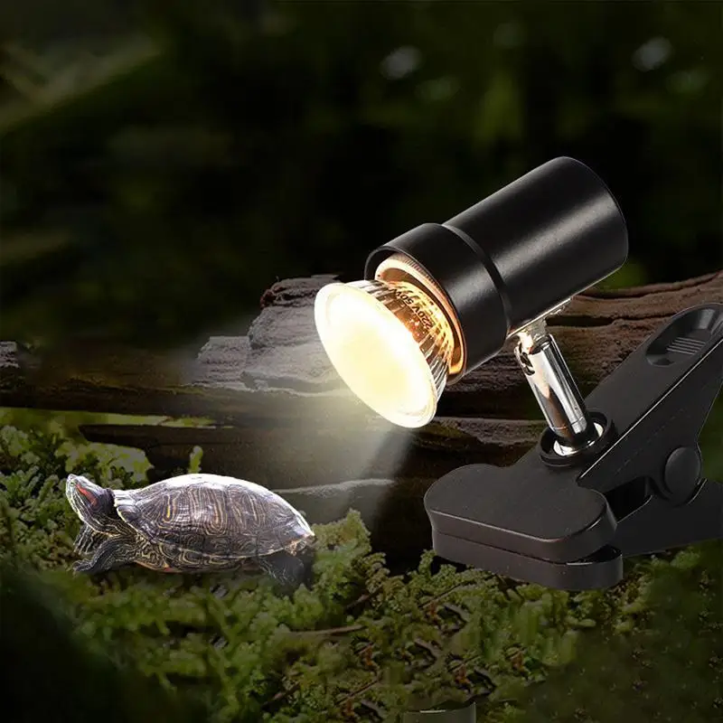 Turtle Tank Light Simulated Sunlight Adjustable Heating Lamp Turtle Tank Accessories Snakes Heat Bulb For Terrapin Lizards