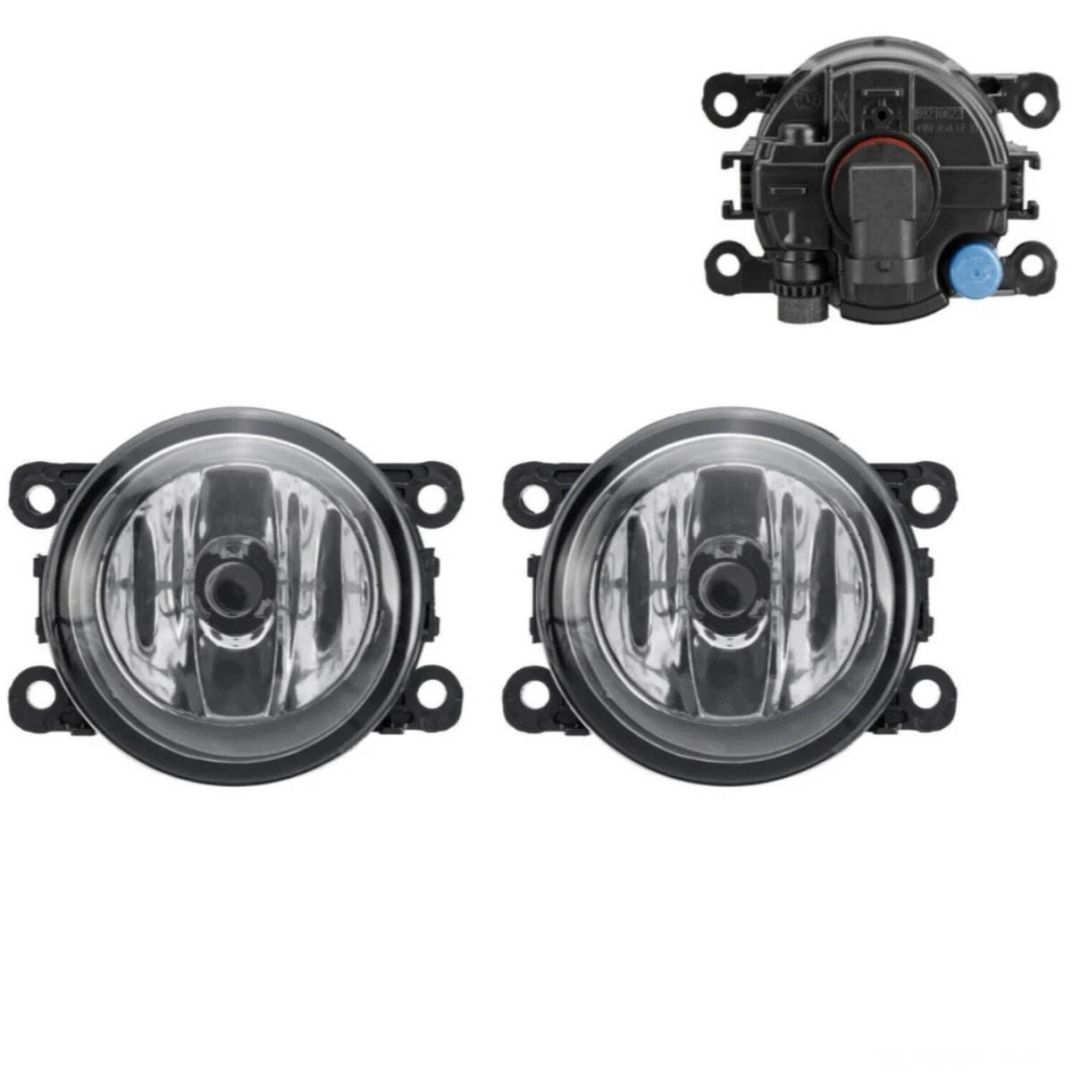 

1Pair Front Bumper Fog Light Lamps With H11 For Ford Focus Suzuki Swift New Alto Renault Peugeot Citroen Anti-Fog Lens