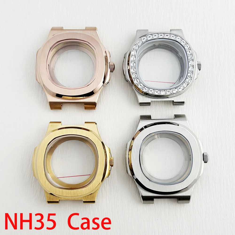 

NH35 Case Sapphire Glass Men's Watch Suitable for NH35 Movement Watch Accessories Repair Tool