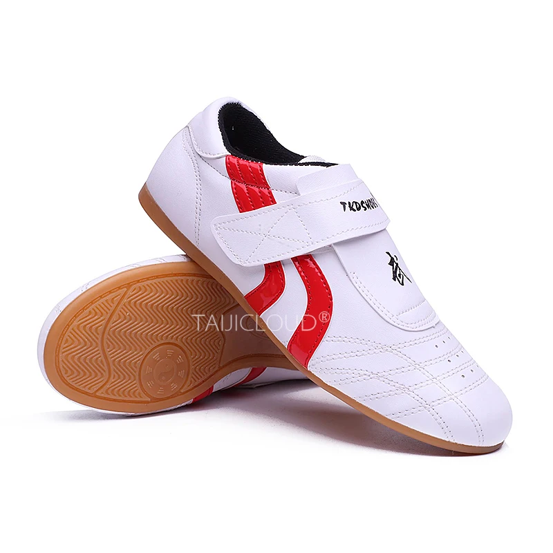 Taekwondo Martial Arts Shoes, Breathable Training Shoes for Summer, Cowhide Sole