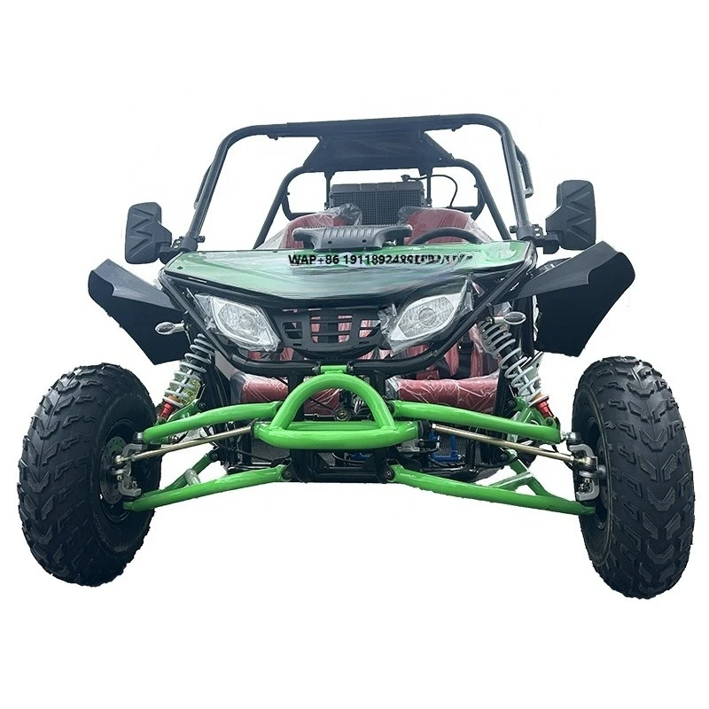Adult 300cc Off-Road Go Kart Buggy Off Road Cross Go Karts with Shaft Drive Transmission 48v Voltage 200cc Displacement