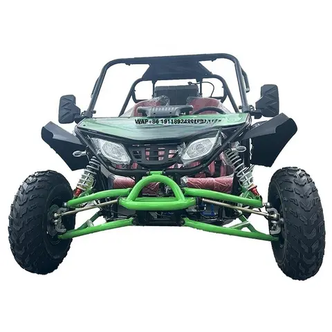 Adult 300cc Off-Road Go Kart Buggy Off Road Cross Go Karts with Shaft Drive Transmission 48v Voltage 200cc Displacement