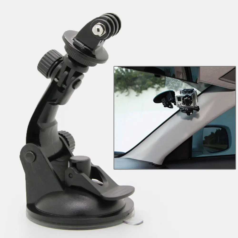 Suction Cup Mount For Go pro Car Mount, Adjustable Vehicle Window Windshield Mount Holder For GoPro Hero 12 11 9 8 Action Camera