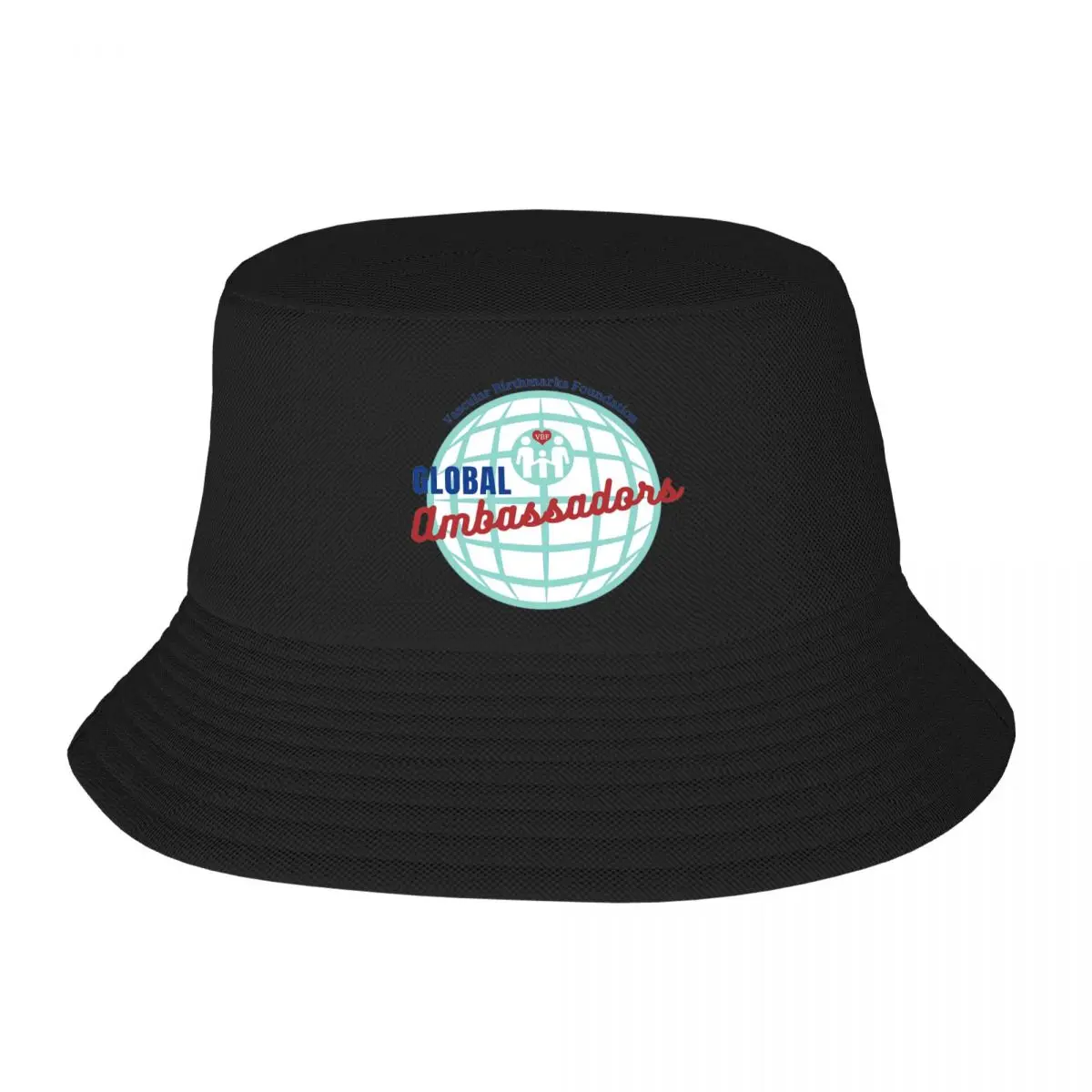 Vbf Global Ambassador Logo Bucket Hats Panama For Man Woman Bob Hats Outdoor Fisherman Hats Summer Beach Fishing Unisex Caps