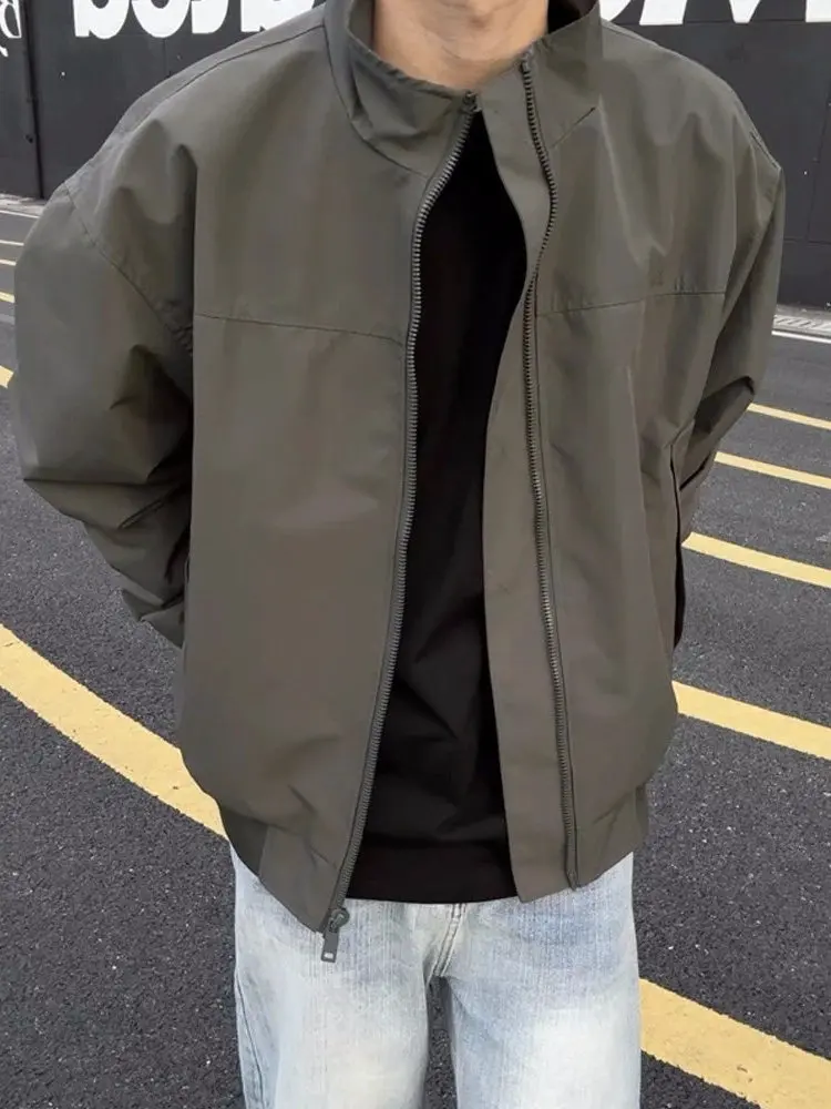 

Мужская рабочая одежда Cleanfit Jaet Hard Sle, футболка с воротником-стойкой, осеннее пальто американского бренда на молнии