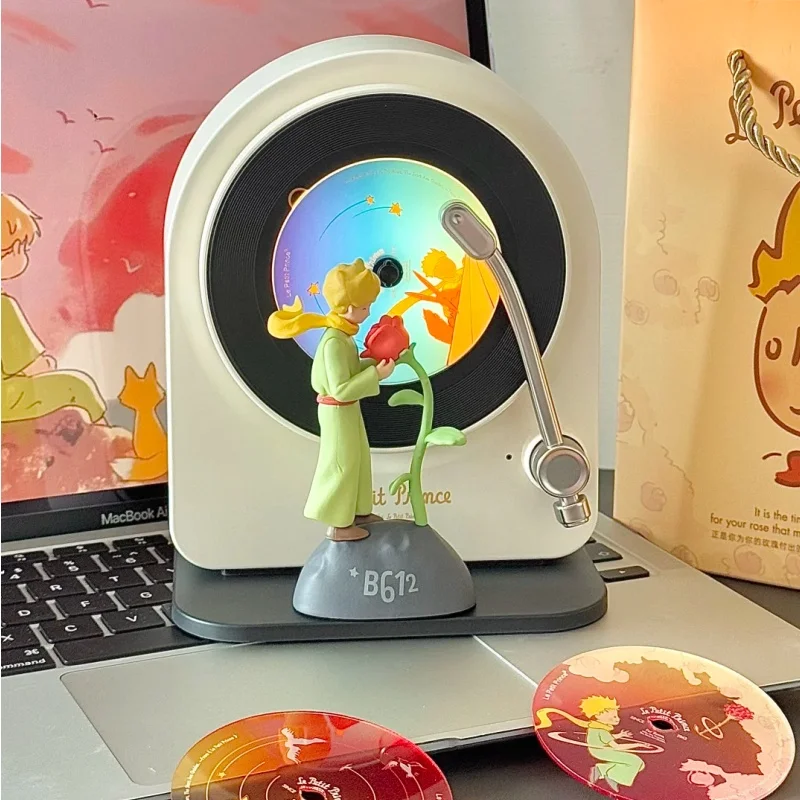 

In Stock Original 170mm The Little Prince Portable Record Bluetooth Speaker Desktop Ornaments And Toys Practical Christmas Gifts