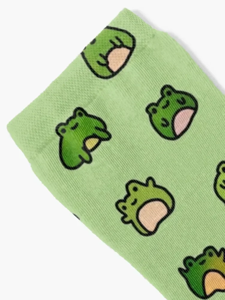 Frogs Doodle Socks Men's new year Antiskid soccer christmass gift Men's Socks Women's