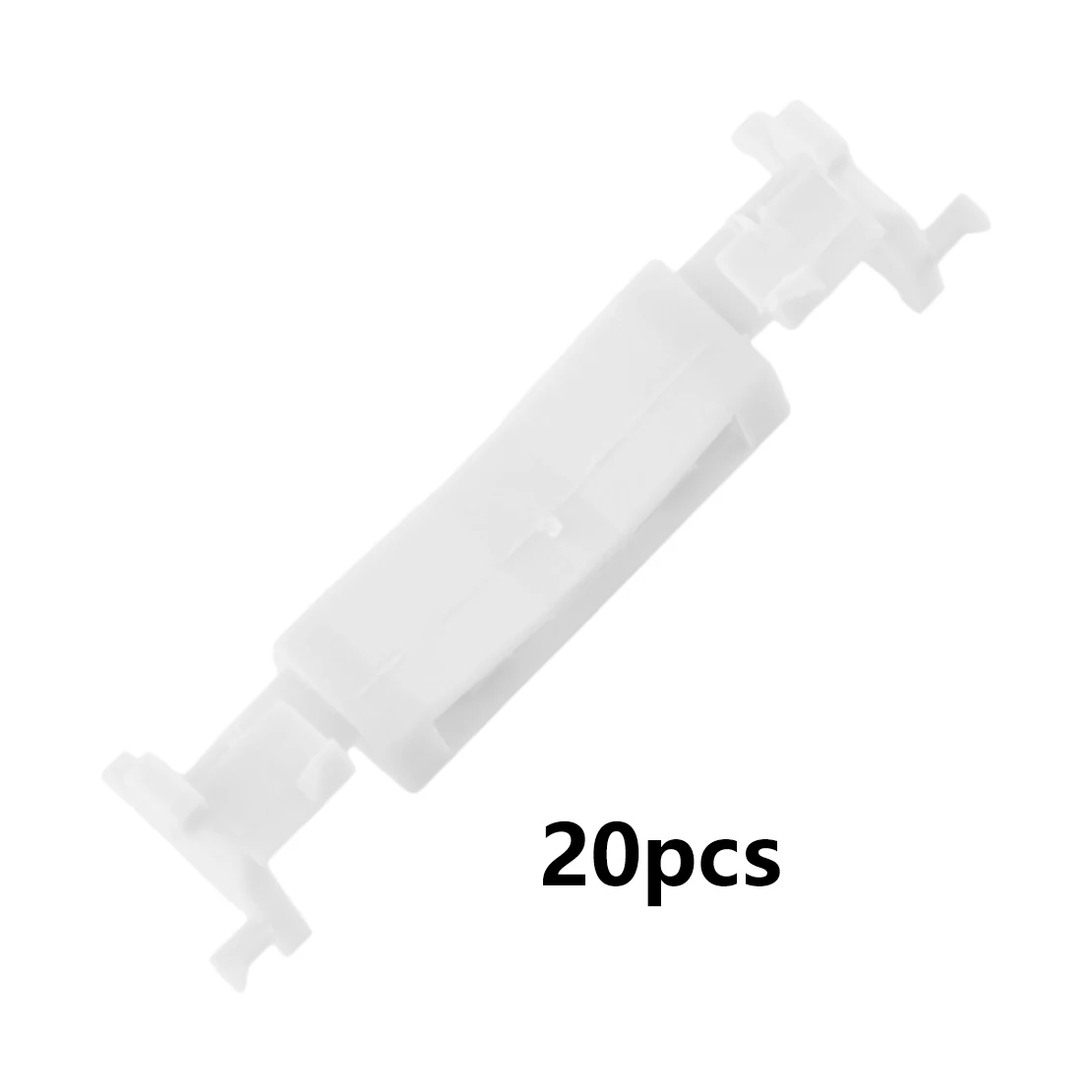 20Pcs Roof Moulding Drip Rail Clips 7403A289 7403A143 Fit for Mitsubishi Lancer EVO Outlander EX SPORT 2011 2012 White