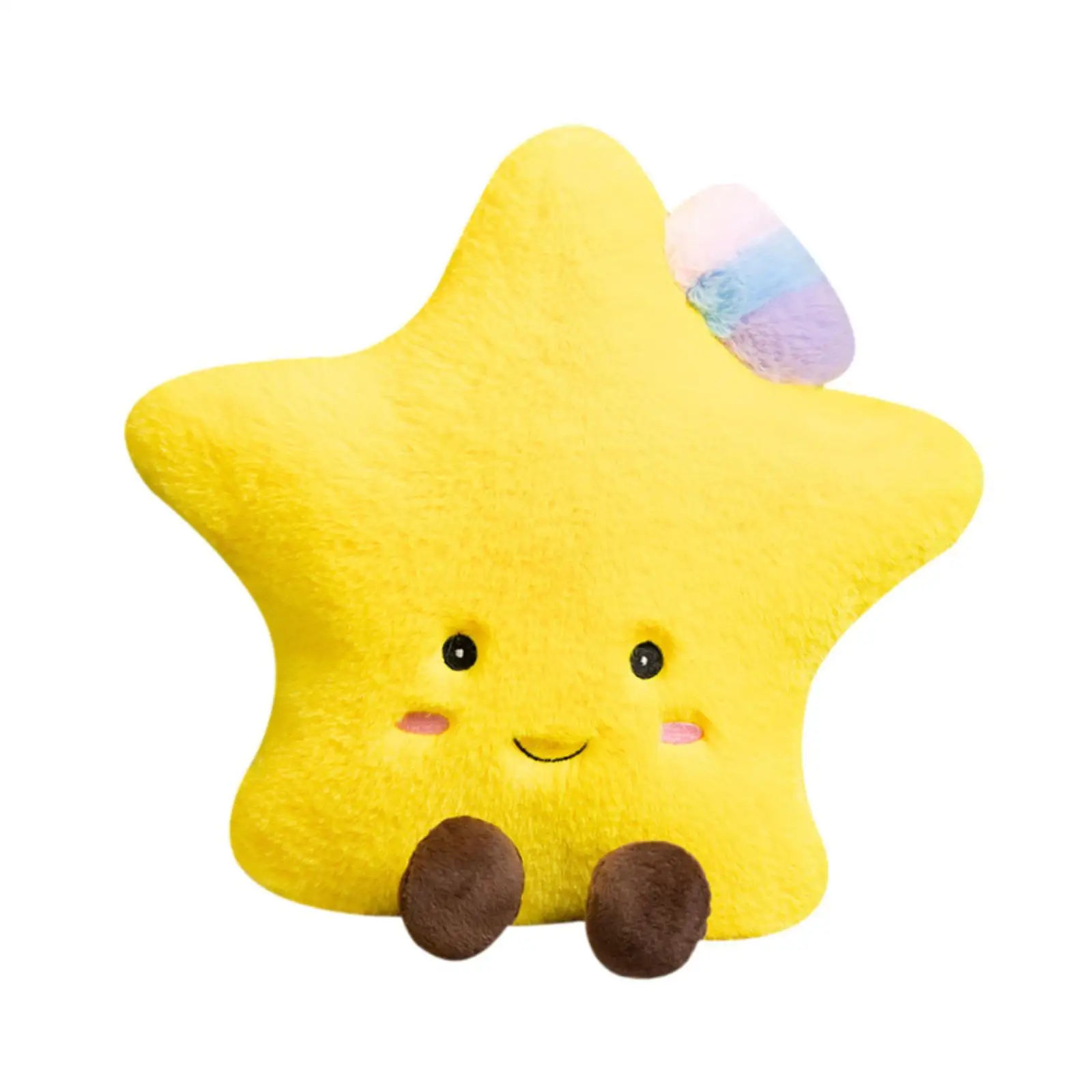 

Star Shape Plush Toy Decorative Throw Pillow for Kids Living Room Boys Girls