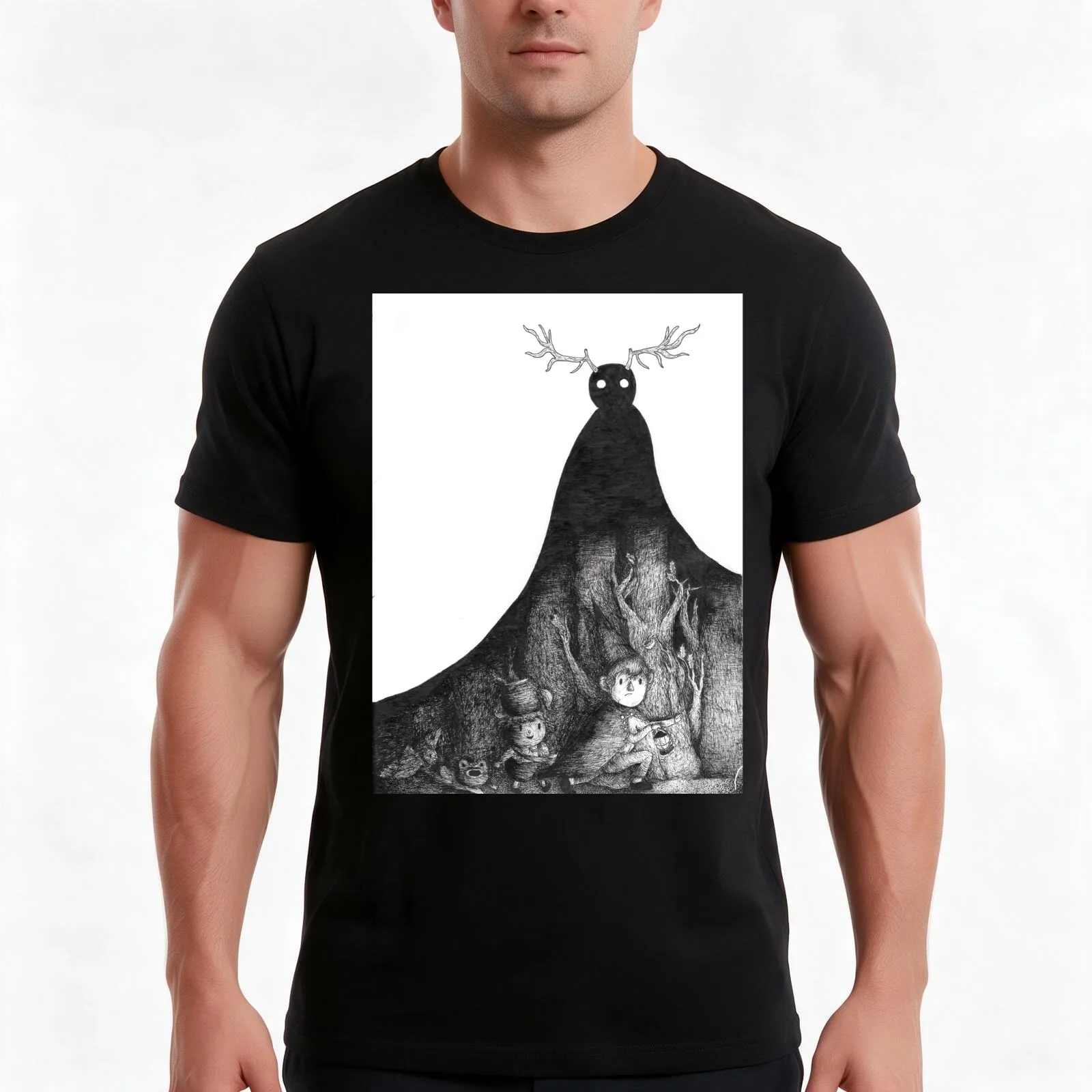 Nature of the Beast T-Shirt, Summer Casual Cotton Tee, Oversized Streetwear Tops, Vintage Graphic Print, Loose Fit Short Sleeve