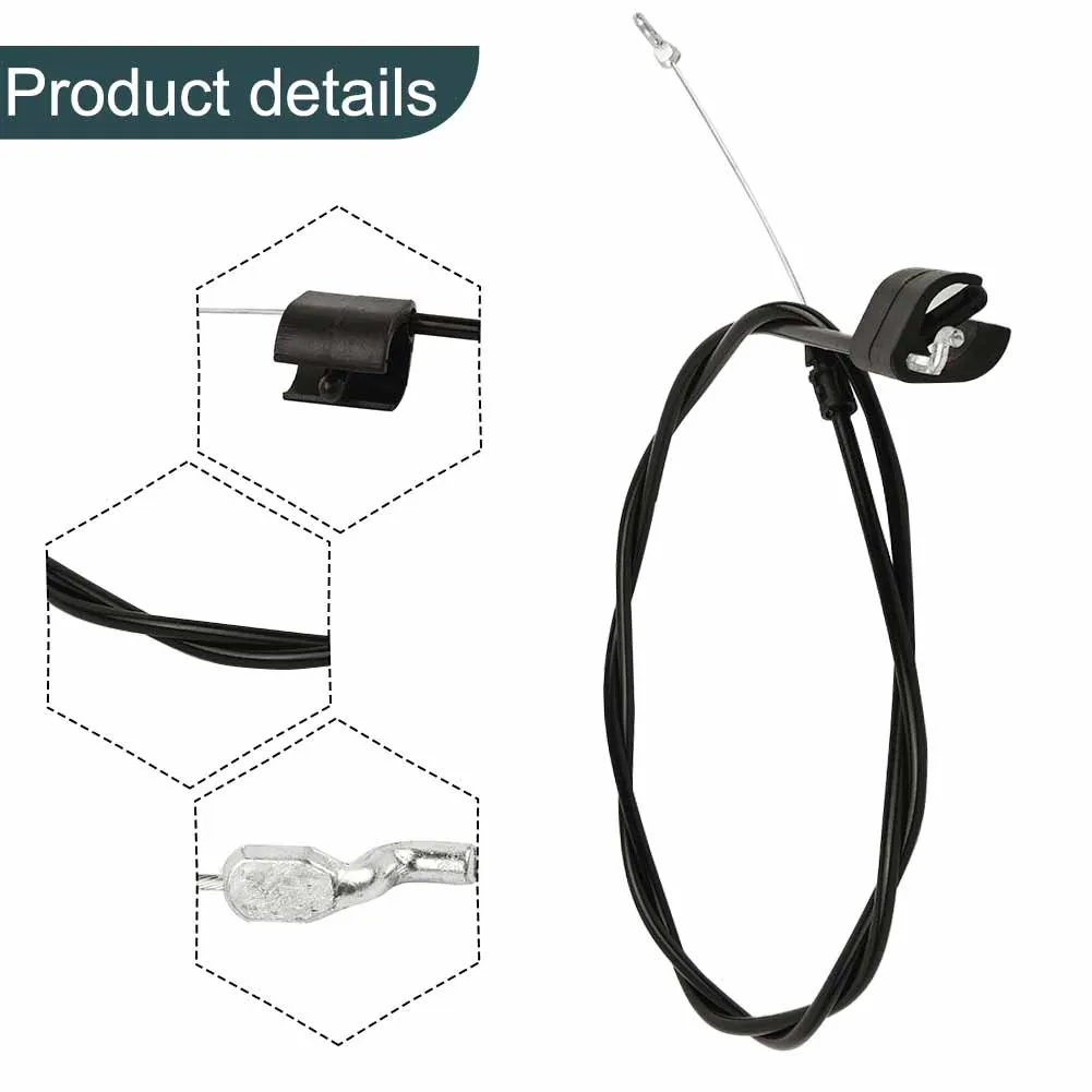

Weeding Self-propelled Garden Control Cable 52-1/2\\\" Brake Cable Control For 176556 Part Z-bend On Both Ends High
