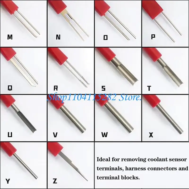 Robusts Metal Plastic Car Wire Tool 26pcs for Secure Pin Disconnection Tasks