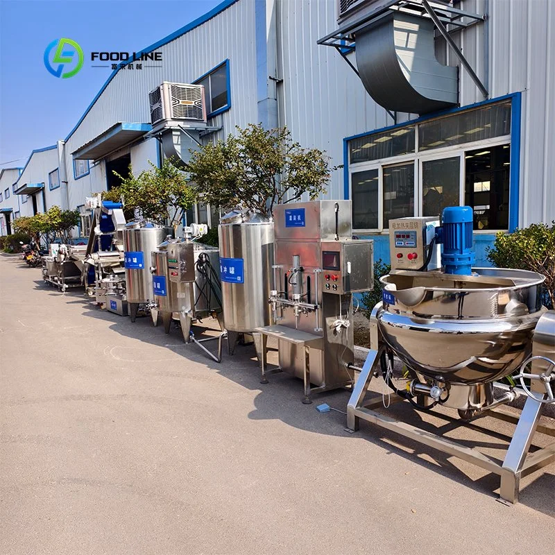 Custom Cost Effective New Type Strawberry Jam Production Line