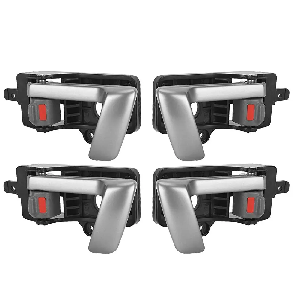 

4Pcs Front Rear Left Right Inside Interior Inner Door Handle 82610-2B010 82620-2B010 Fit for Hyundai Santa Fe 2007 2008-2012