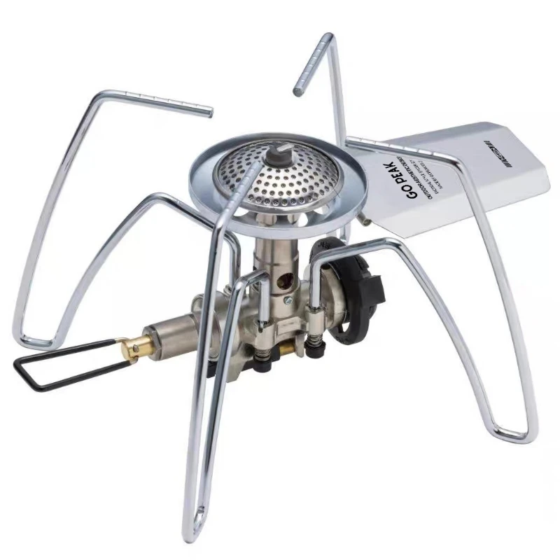 

Gopeak Spider Stove Черный уличный воспламенитель для кемпинга, ветрозащитная портативная складная мощная плита, инструменты для кемпинга на открытом воздухе.