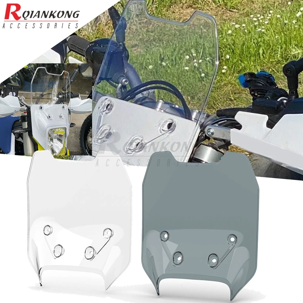 

For Husqvarna FC350 FC350 FC450 Windshield Windscreen Wind Screen Deflector Protect 2017 2018 2019 2020 2021 2022 2023 2024 2025