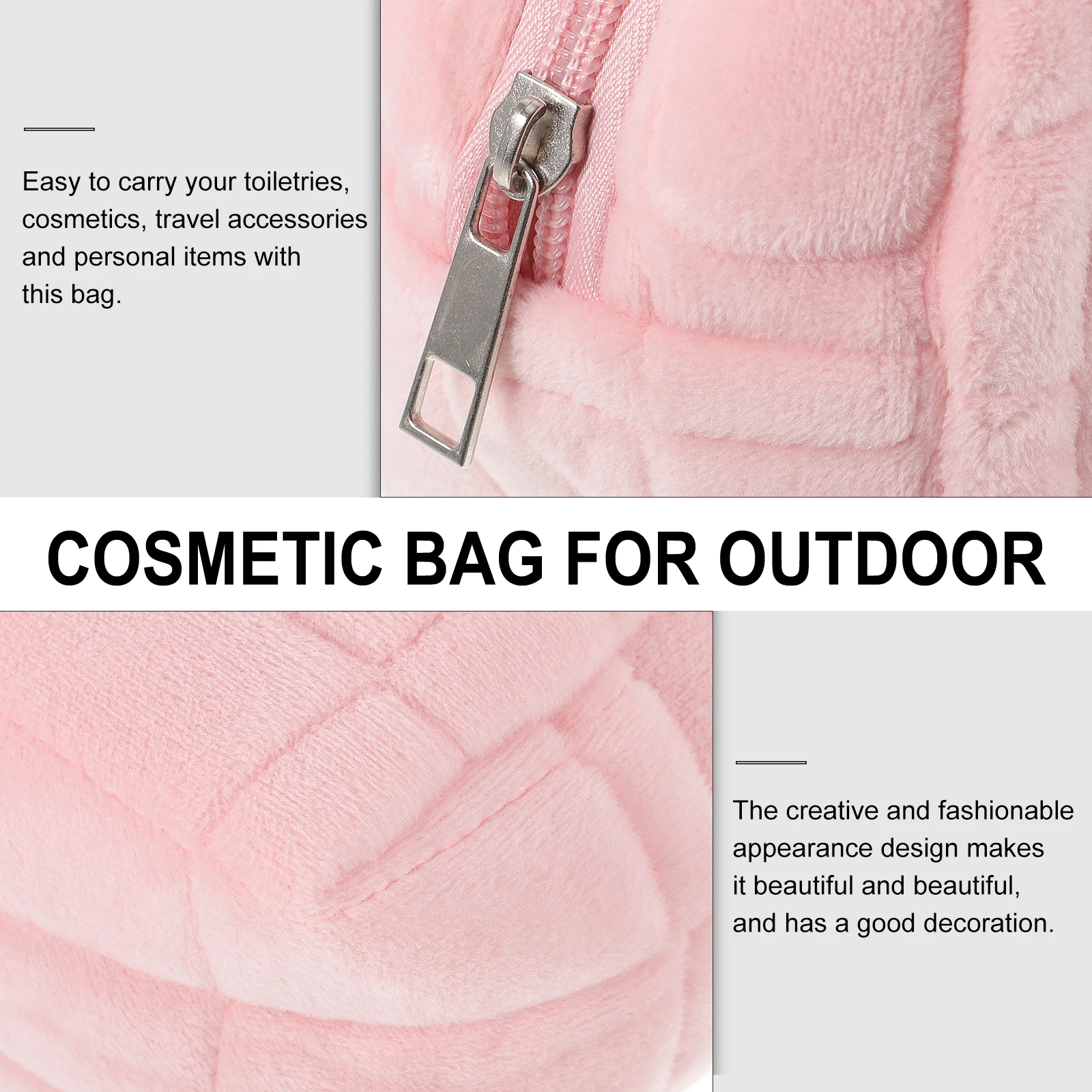 

Large Capacity Bag Makeup Pouch For Travel Toiletry Organizer Storage Bag Women Makeup Accessories