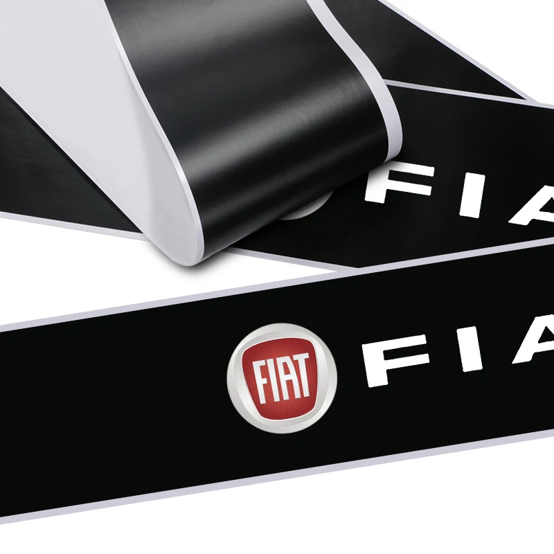 ملصقات مظلة السيارات الزجاج الأمامي للسيارات ديكور لشركة فيات 500 غراندي ستيلو فريمونت بونتو أسترا برافو دوكاتو باندا أبارث #3