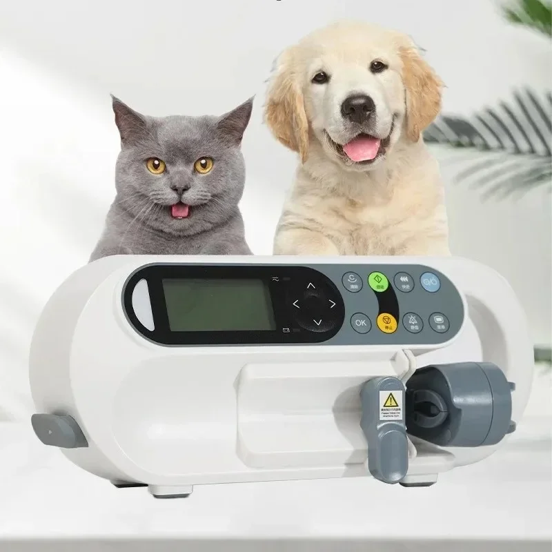 Professional Pet Cat Dog Injection Pump for Animal Medical Use Special Intravenous Micro Infusion Equipment for Pets