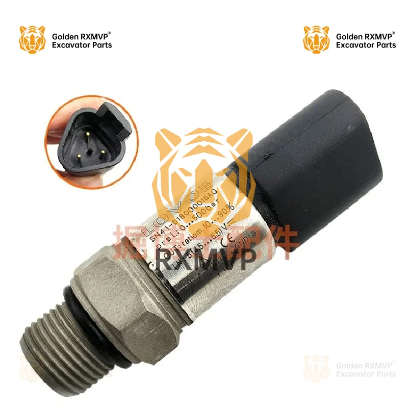 For Foton Lovol 200E 220E 260E Pressure Switch Sensor Hydraulic Pump High and Low Pressure Switch Excavator Accessories