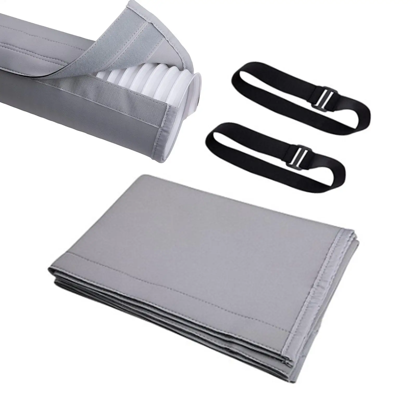 

AC Hose Cover Wrap Detachable AC Pipe Insulation Heat Insulation Wrap AC Hose Duct Vent Cover Exhaust Pipe Protection Cover