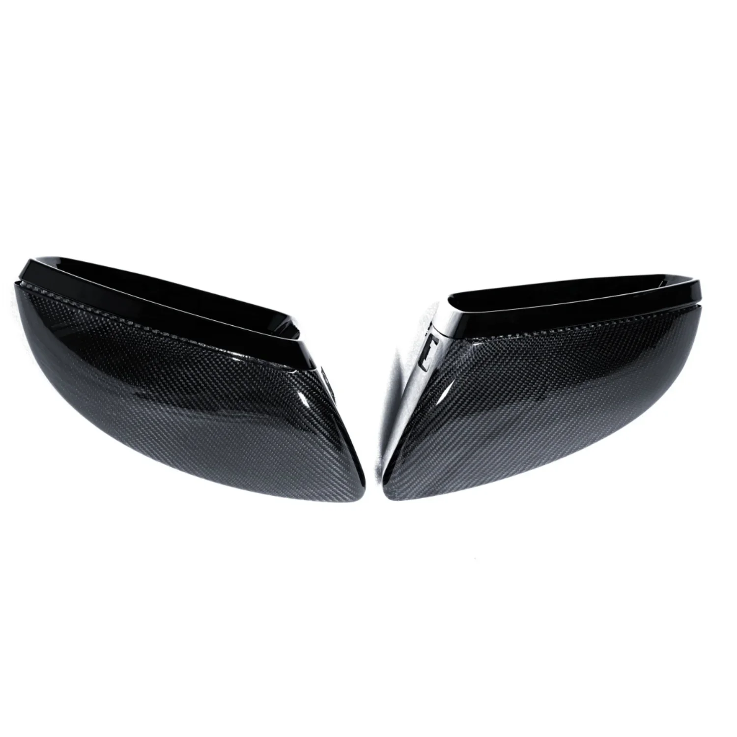 High Quality 19-23 Year Car Outdoor Rearview Mirror Cover Suitable for RS6/RS7 Dry Carbon Fiber Rearview Mirror Cover 2