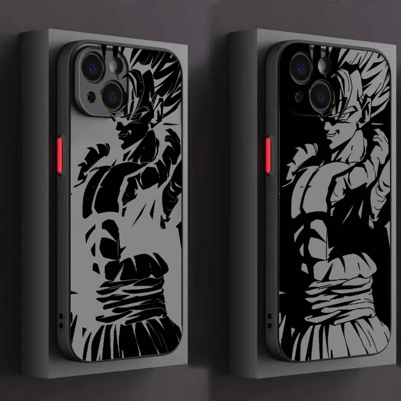 لعبة دراغون بول لاين كول آرت لهاتف أبل آيفون 17 اير 16 15 14 13 12 11 XS X Pro Max Plus حافظة هاتف شفافة بلوري #4