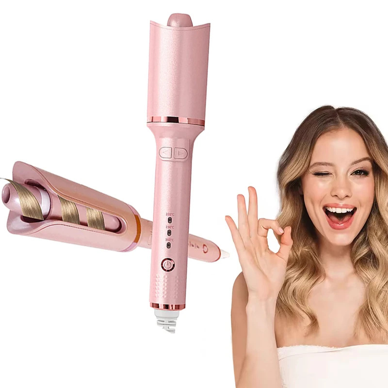 

High Quality Auto Rotating Magic Hair Curling Iron Professional Spin Big Wave Electric Automatic Hair Curler