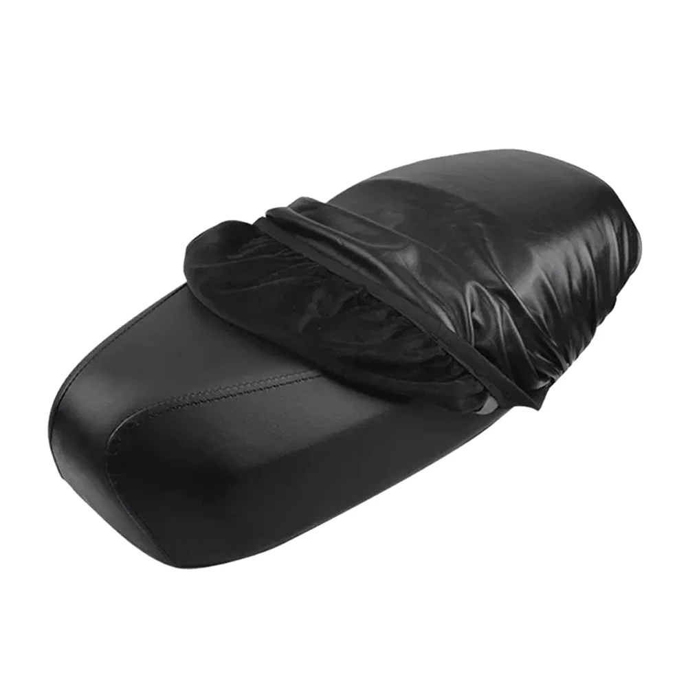 

Motorcycle Scooter Leather Seat Cushion Cover Waterproof Warm Velvet Winter Rear Seat