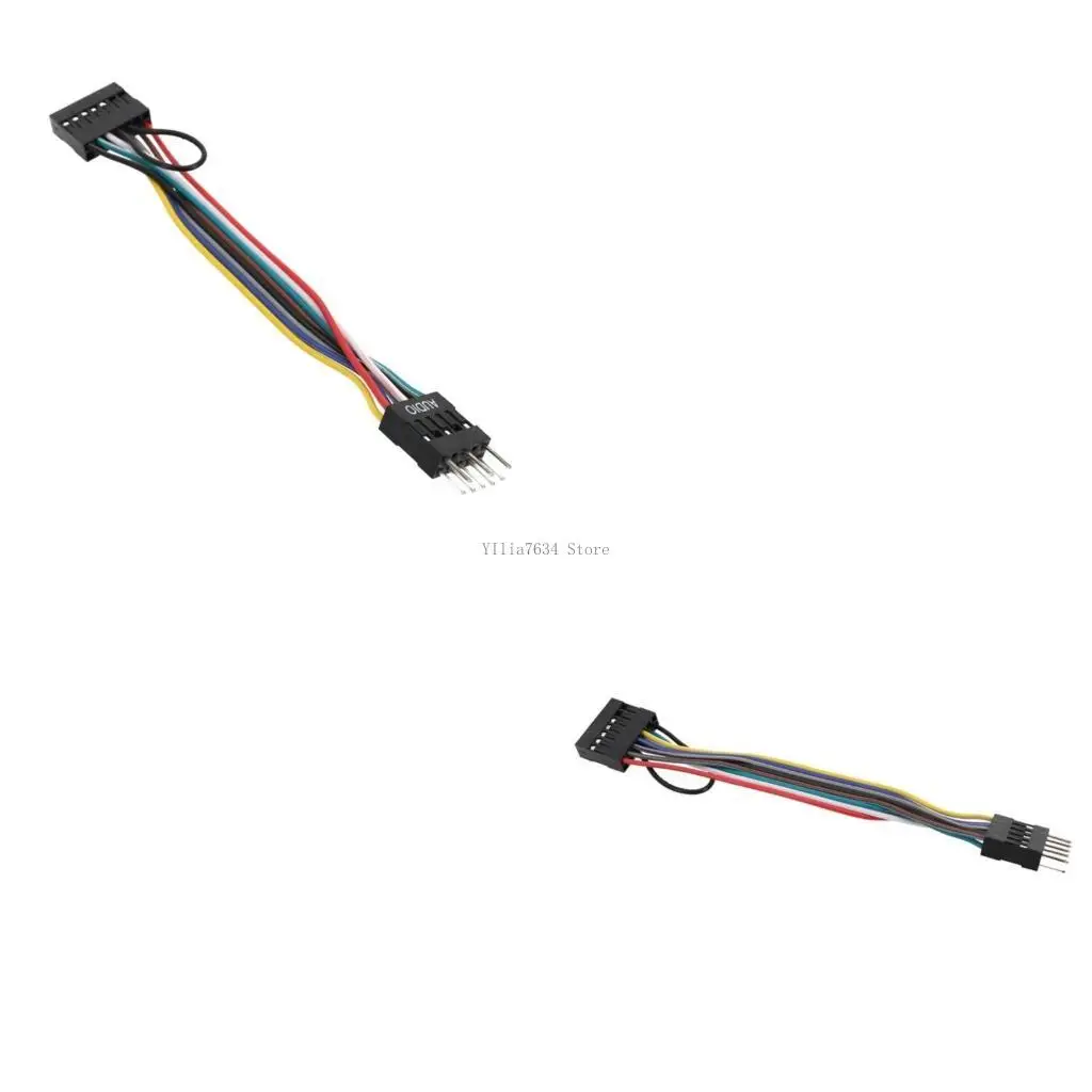 

Адаптер звукового кабеля передней панели для корпуса ATXS для материнских плат с 13 до 9 пинтов разъемов