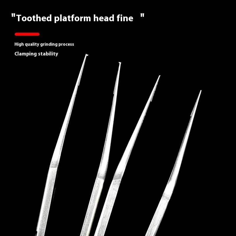 ملاقط الجفن المزدوج، بدون خطاف، خط ربط، ملاقط منصة، ملاقط بلاستيكية للعين #3