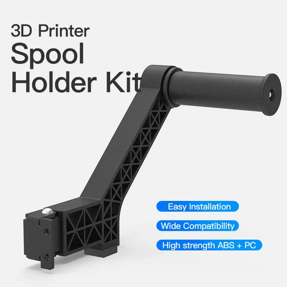 CREALITY Spool Holder Kit-Pro 3d Printer Parts Rotatable Upgrade PLA Filament Holder with Built-in Bearing for Ender CR Series