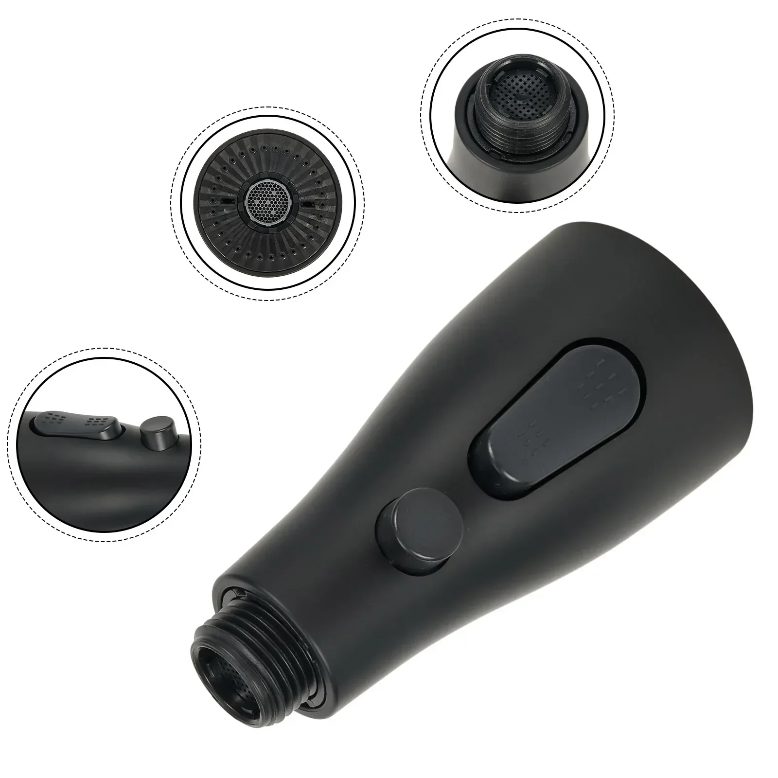 Pull Out Spray Shower Head Faucet Sprayer Head Universal 1/2