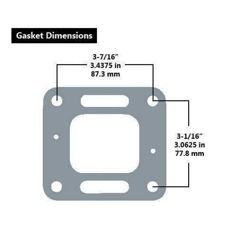 For 27-863724 27-41813 Exhaust Elbow Gasket 18-0897 ldd