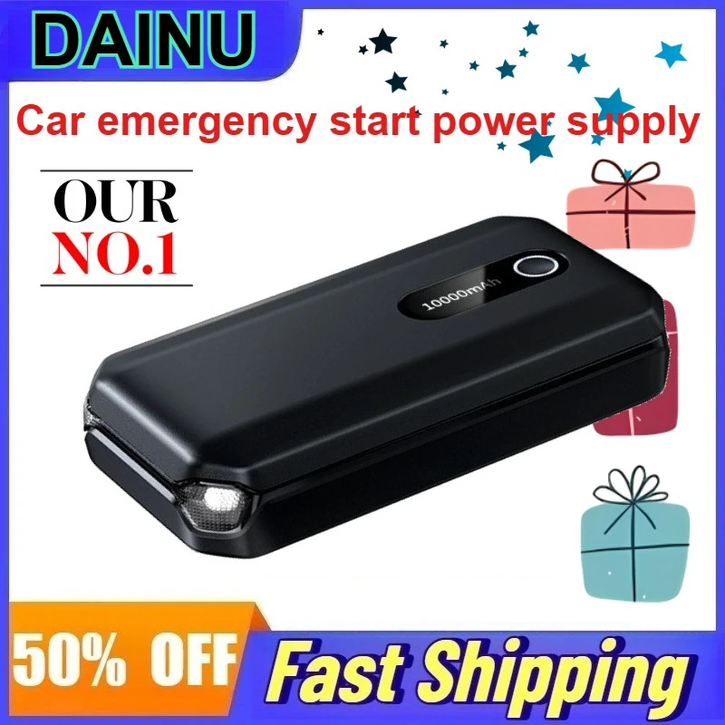 

Car Jump Starter Starting Device 1000A Jumpstarter Auto Buster Emergency Booster 12V Car Jump Start Power Bank 10000mAh