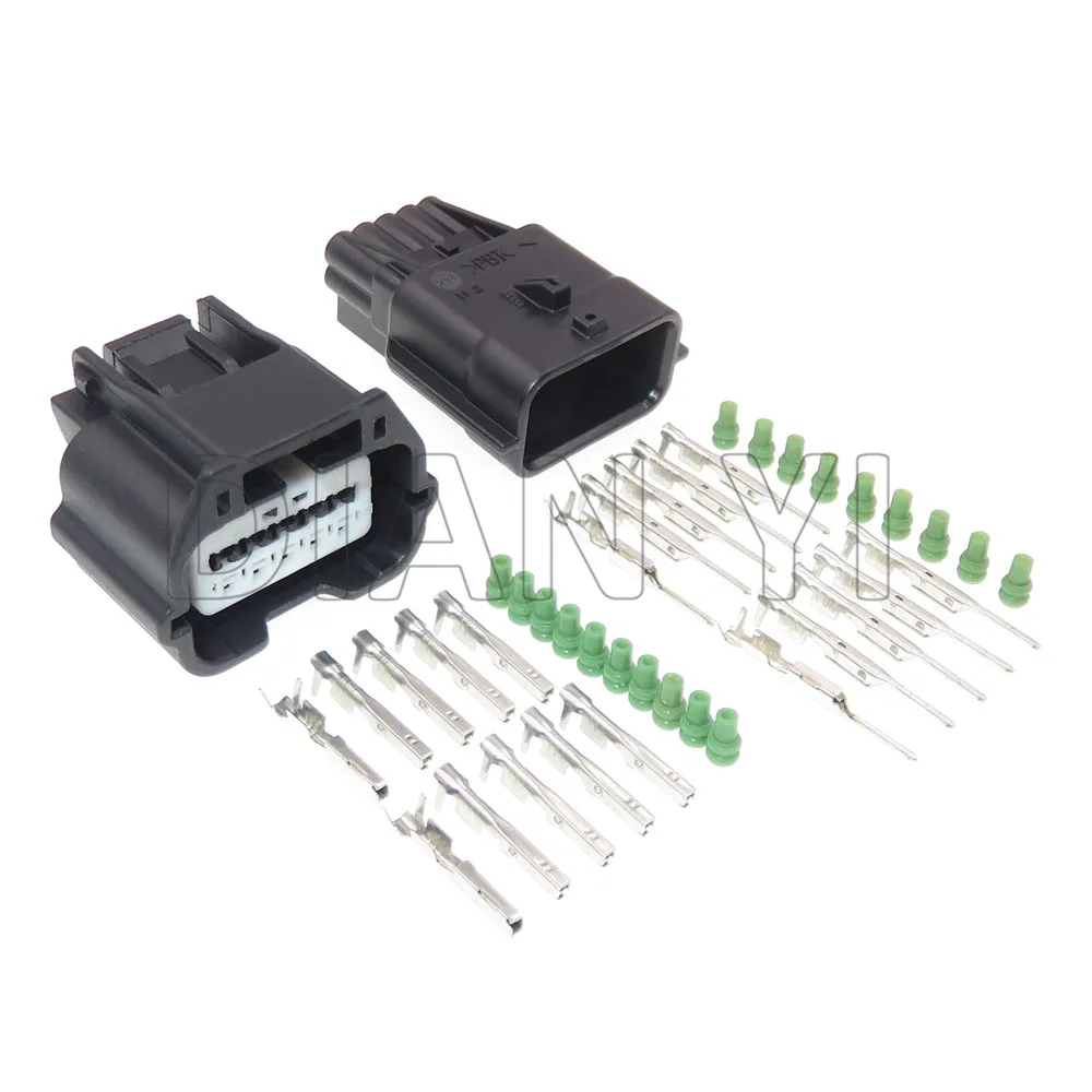 1 Set 10 Way 0.6 Series Miniature Auto Wire Connector 7282-8856-30 7283-8856-30 AC Assembly Car Electric Male Plug Female Socket