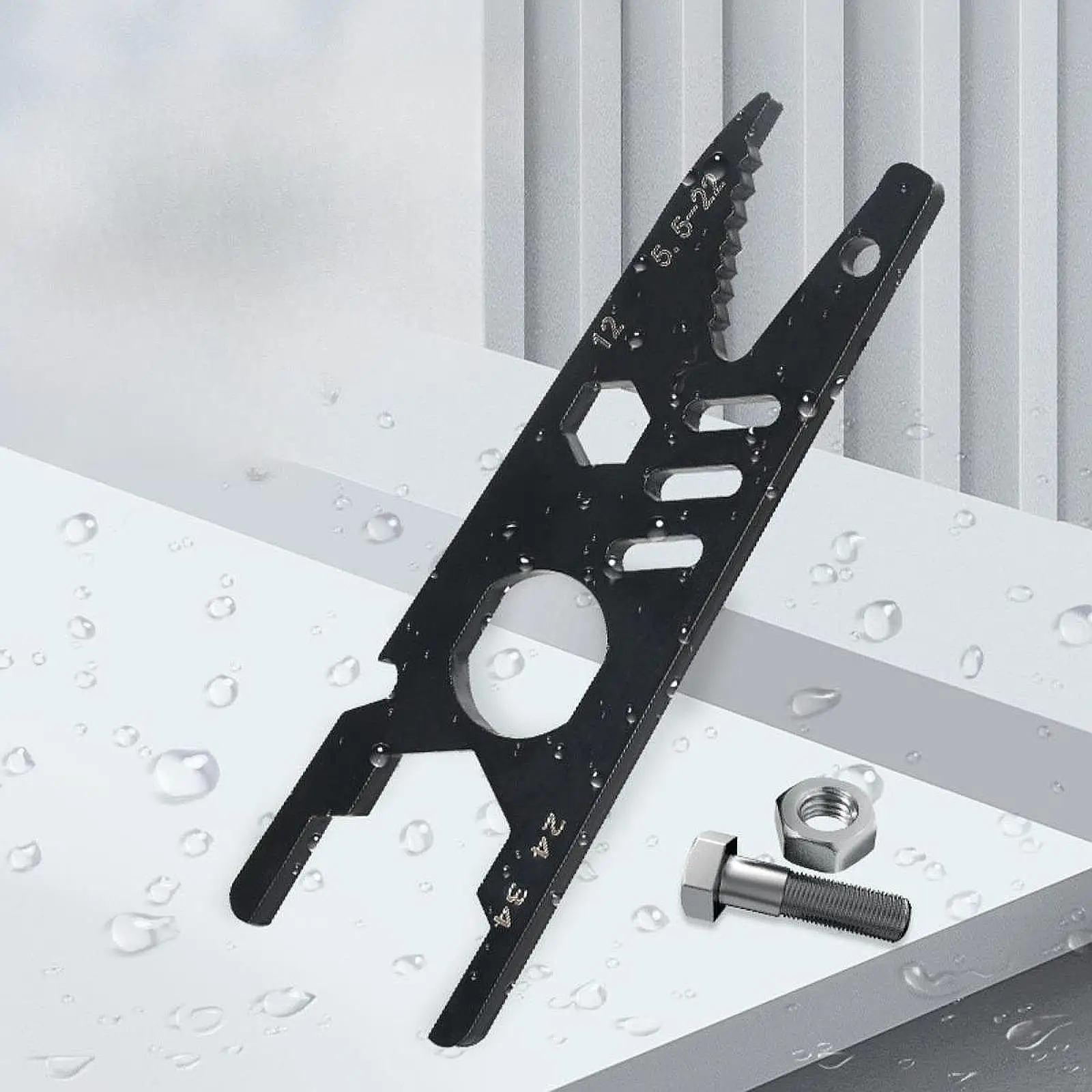 

Многофункциональный ключ для раковины 5,5-34 мм, сантехнический ключ, инструмент для раковин, туалета