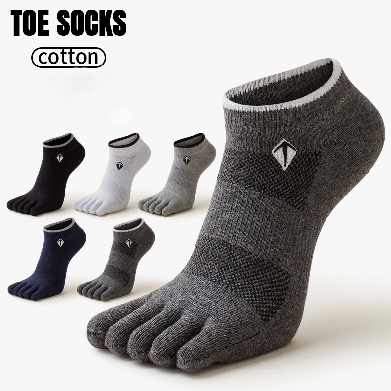 5-pares-de-calcetines-bajos-para-hombre-con-separacion-para-los-dedos-en-color-negro-y-blanco-antideslizantes-transpirables-de-secado-rapido-con-tecnologia-coolmax-para-absorber-el-sudor-ideales-para-ciclismo-y-de-uso-invisible
