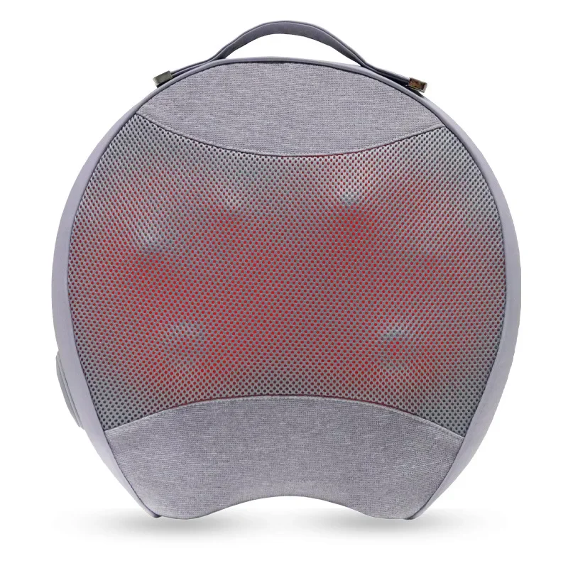 Electric hot compress massage cushion Home wireless portable massage back massager kneading and beating massage backrest